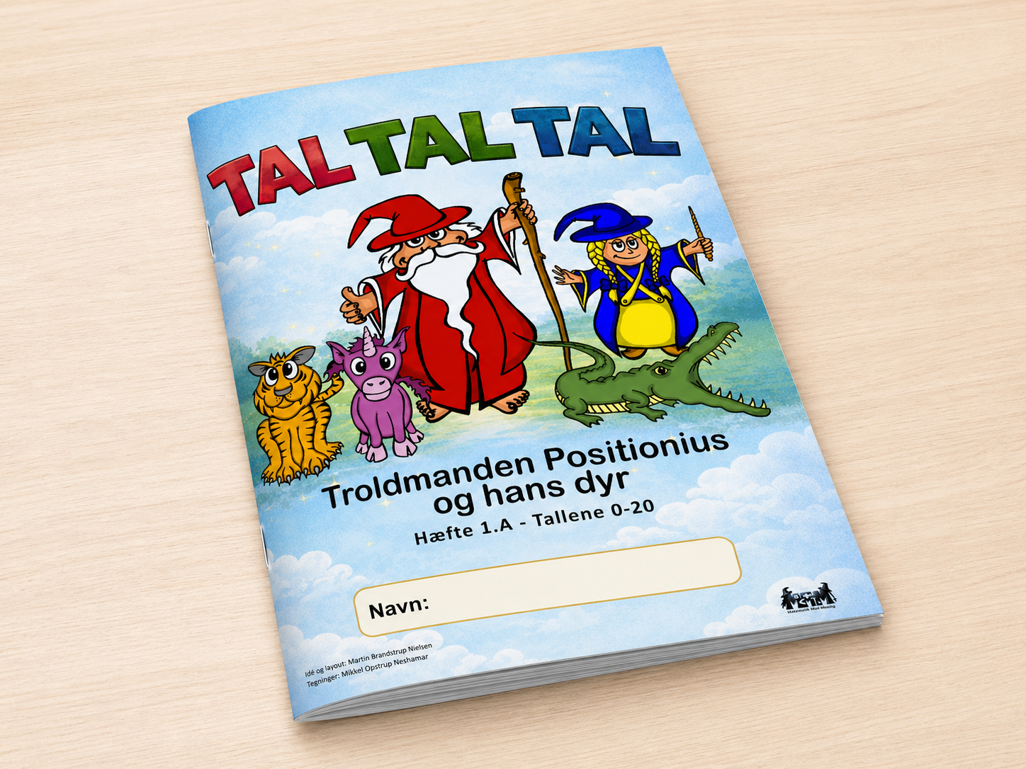 TAL TAL TAL Hæfte 1-A uden Regnebrikker